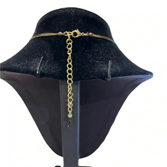 Multi Strand Beaded Necklace - Picture 2 of 3